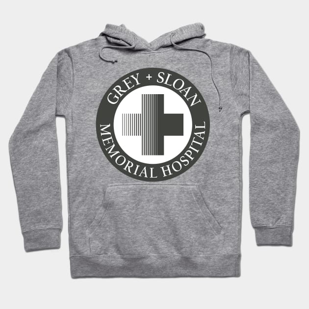 Grey & Sloan Memorial Hospital Logo Hoodie by tvshirts